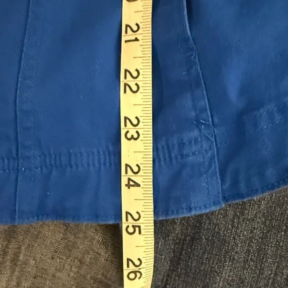 Dressbarn Vibrant Blue Jean Jacket. Size 1X - Picture 9 of 9